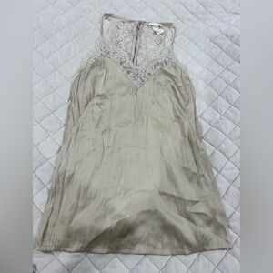 H&M Cream Lace Chemise